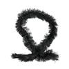Fun Express Black Fringe Boas - Stylish Polyester Costume Accessories for Halloween, Christmas, Tea Parties, Weddings, and Dress-Up Events - 12 Pieces view 1