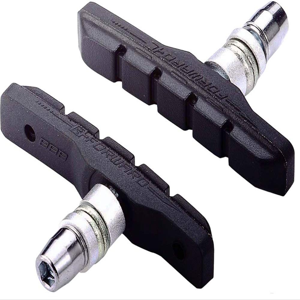 BBB BBS-04 205028 VEESTOP Shoe Bicycle Brake Parts, Set of 2, Black