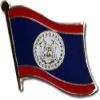MWS Belize Country Flag Bike Motorcycle Hat Cap Bags Jacket Unisex Beautiful Enamel pin Premium Lapel Pin view 1