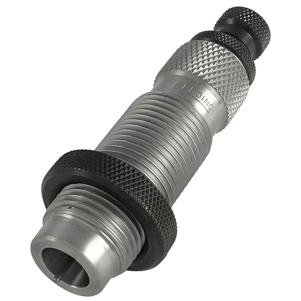 Redding Reloading Type S Full Bushing Die, 6.5mm PRC (77487) | Reloading Tool with Adjustable Decapping Rod & Enhanced Concentricity | Without Bushings