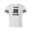 Customized Toddler Jersey Personalized with Your Name and Team Number (White Solid, 5T) view 1