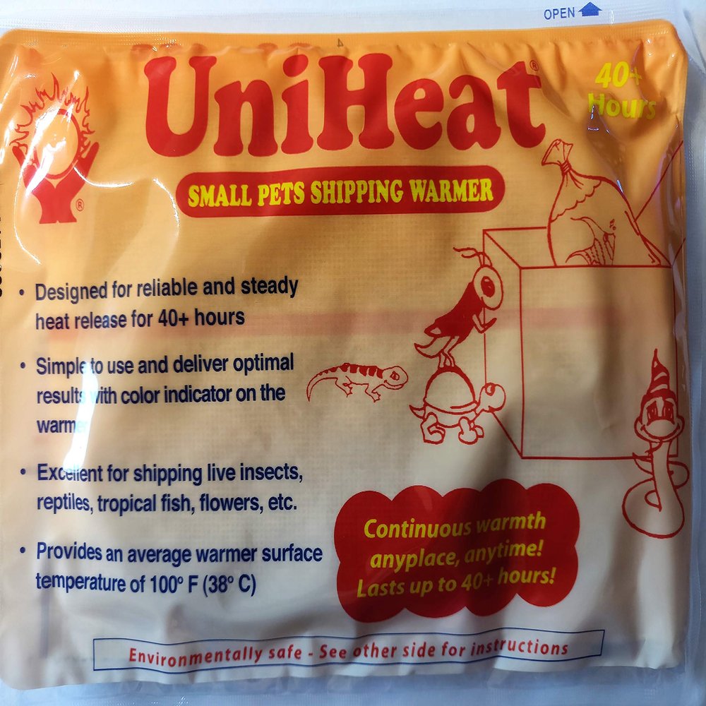 Uniheat Shipping Warmer 40+ Hours, 8 Pack - Free Bonus! Buy an 8 Pack of 40 Hour Shipping Warmers & Get (1) 20 Hour Shipping Warmer Free!