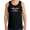 UGP Campus Apparel AT02 - Transylvania University Pioneers Primary Logo Tank TOP - Large - Black view 4