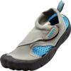 NORTY Water Shoes for Boys and Girls - Swim Socks for Beach, Boat, and Pool - Skeletoe Barefoot Design - Cruise Ship Essentials for Kids - Hiking and Camping Footwear - Grey Blue,Size 5 view 1
