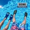 NORTY Water Shoes for Boys and Girls - Swim Socks for Beach, Boat, and Pool - Skeletoe Barefoot Design - Cruise Ship Essentials for Kids - Hiking and Camping Footwear - Grey Blue,Size 5 view 3