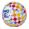 SWAX LAX Lacrosse Training Ball - Indoor Outdoor Practice Less Bounce & Rebounds (1 Rainbow) view 2