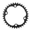 SRAM Force 2x12-Speed Inner Chainring - 35t, 107 BCD, 4-Bolt, Blast Black, For use with 48t Outer view 1