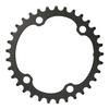 SRAM Force 2x12-Speed Inner Chainring - 35t, 107 BCD, 4-Bolt, Blast Black, For use with 48t Outer view 2