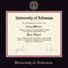 M. LA HART University of Arkansas Bachelors/Masters Diploma Frame, the Fidelitas view 2