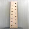 Plyobox Warehouse Climbing Pegboard 8"x48", Personalized Custom Engraving Options Peg Board, MMA, Ninja, Wrestling, Gym Training. view 1