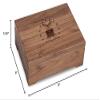 M. LA HART US Air Force Academy Solid Walnut Desk Box view 3