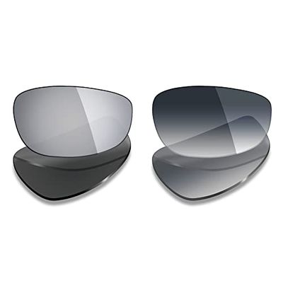 Mryok 2 Pair Polarized Replacement Lenses for Oakley Split Jacket Sunglass - Options