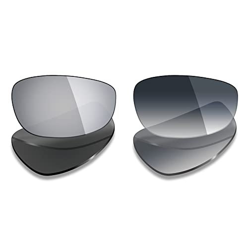 Mryok 2 Pair Polarized Replacement Lenses for Oakley Split Jacket Sunglass - Options