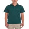 Chaps Young Mens Uniform Short Sleeve Performance Polo, Hunter, 40/41 view 1