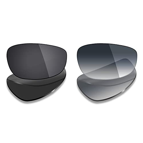 Mryok 2 Pair Polarized Replacement Lenses for Oakley Split Jacket Sunglass - Options