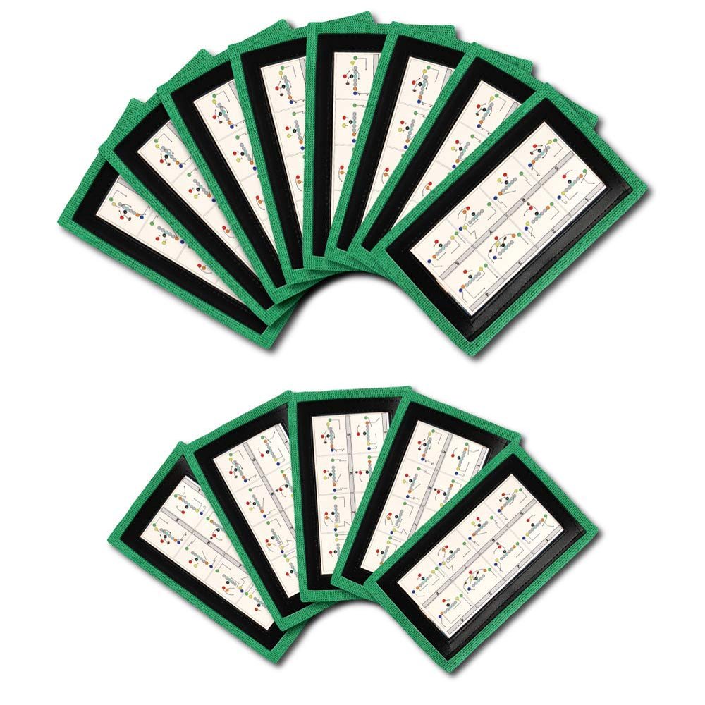 Wristband Interactive Y23 - Football Wristbands - Wrist Coach - QB Wristband - Football Play Wristbands - Playbook Wristband - (Green, 5 Pack)