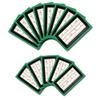 Wristband Interactive Y23 - Football Wristbands - Wrist Coach - QB Wristband - Football Play Wristbands - Playbook Wristband - (Green, 5 Pack) view 1