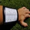 Wristband Interactive Adult Football Wristbands - Wrist Coach for Quarterbacks  Black Football Play Wristbands - 5 Pack view 2