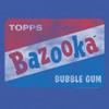 Tee Luv Men's Big and Tall Bazooka Bubble Gum T-Shirt - Topps Novelty Candy Shirt, Royal Snow Heather, XLT view 2