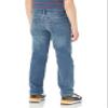 Amazon Essentials Boys' Regular Straight-Fit Jeans, Light Wash, 14 Plus view 2
