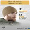 2SBR 2SABERS Fleece Winter Warm Watch Cap - Mens Outdoor Cold Weather Skull Beanie Hat Coyote view 3
