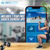 SmithShaper PRO Ab Squat Roller | Full Body Workout | Get Fit - 25 Exercises! Ab Rollouts, Squats, Plank Walks, Core Strengthening & More | 1 yr. Free SQUATX Exercise App view 3