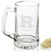 M. LA HART Rutgers University 25 oz Beer Mug view 2