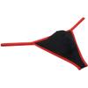 OROCOJUCO 4-Pack Men Pouch Border Thong Comfy T-Back Underwear Mini Briefs Bikini G-string String Tangas M view 2