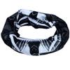 TERNNK Seamless Neck Gaiter Shield Scarf Bandana Face Mask (Black-06) view 4