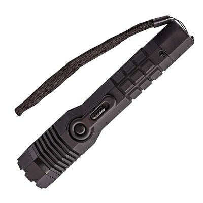 Avenger Defense 2-in-1 Stun Gun Flashlight - Rechargeable Self-defense Tool for Men & Women, Compact Shockwave Tactical Stun Gun with Flashlight, 9,000V, Multiple Light Modes, Holster & Charging Cable