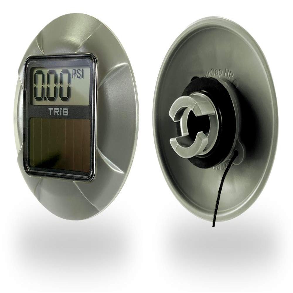 TRiB airCap HR Pressure Gauge for Inflatable SUP, Rib Boat, Kayak, Raft, for Halkey Roberts, Summit 2 and Other Inflation Valves