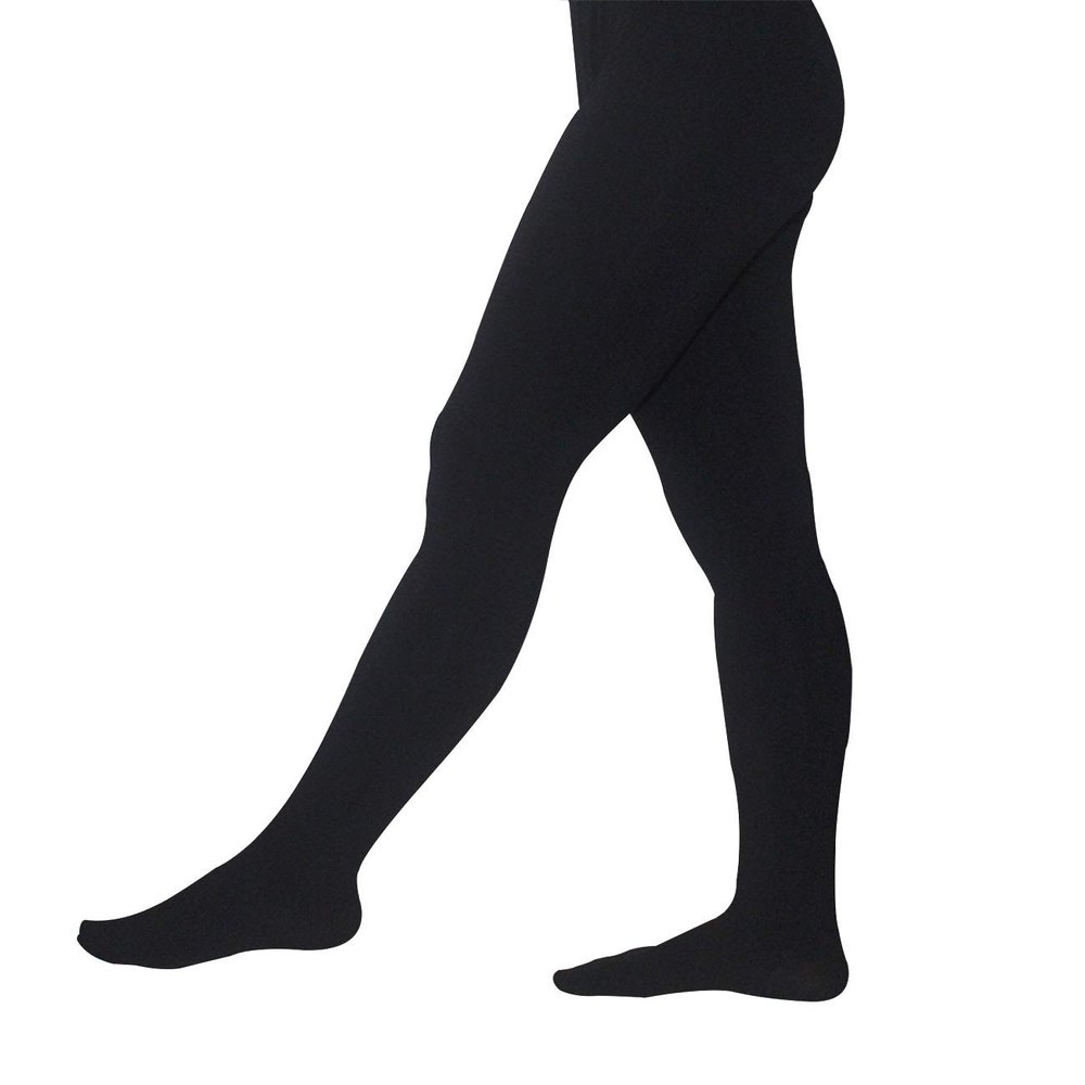 AceAcr Men's Dance Pants Stretch Gymnastic Leggings Black Ballerina Tights Yoga Latin Dancing Tights Black