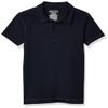 Nautica Boys' School Uniform Sensory-Friendly Short Sleeve Polo, Navy 1, 4 view 1