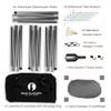 Red Suricata Family Beach Parasol - Sun Shade Canopy | UPF 50 UV Protection | Tent with 4 Aluminium Poles, 4 Pole Anchors, 4 Sandbag Anchors | Large & Portable Shelter Tarp view 2