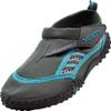 NORTY Wave Aqua Sock - Water Shoes for Kids - Swim Shoes for Kids - Beach Shoes for Kids - Water Socks - Aqua Shoes - Swimming Shoes - Skeletoe - Grey, Blue view 1