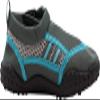 NORTY Wave Aqua Sock - Water Shoes for Kids - Swim Shoes for Kids - Beach Shoes for Kids - Water Socks - Aqua Shoes - Swimming Shoes - Skeletoe - Grey, Blue view 3
