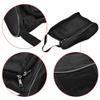 Zerone Portable Shoes Bag Breathable Storage Organiser Zippered Shoe Bag with Pocket for Storing Sports Accessories Unisex(Black) view 2