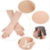 Chuangdi 2 Pairs Women UV Sun Protection Driving Gloves Touchscreen Arm Sun Block Gloves for Outdoor Sports Summer Supplies view 2