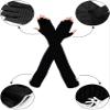 Chuangdi 2 Pairs Women UV Sun Protection Driving Gloves Touchscreen Arm Sun Block Gloves for Outdoor Sports Summer Supplies view 3