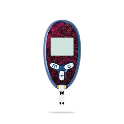 MightySkins Skin Compatible with Abbott Freestyle Lite - Paisley | Protective, Durable, and Unique Vinyl Decal wrap Cover | Easy to Apply, Remove, and Change Styles | Made in The USA