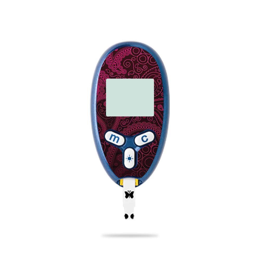 MightySkins Skin Compatible with Abbott Freestyle Lite - Paisley | Protective, Durable, and Unique Vinyl Decal wrap Cover | Easy to Apply, Remove, and Change Styles | Made in The USA