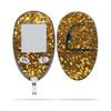 MightySkins Skin Compatible with Abbott Freestyle Freedom Lite - Gold Dazzle | Protective, Durable, and Unique Vinyl Decal wrap Cover | Easy to Apply, Remove, and Change Styles | Made in The USA view 2