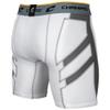 CHAMPRO unisex child Wind Up Compression Polyester Spandex Sliding Short, White, X-Small US view 2