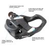SHIMANO PD-RS500 Recreational Road Bike Pedal view 2