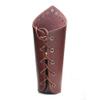 AZORA Leather Arm Guards Archery Gauntlet Wristband Medieval Leather bracers Viking Cosplay Wrist Guard for Men Women (2PCS Pack) view 3