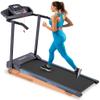 SereneLife - Electric Folding Treadmill Exercise Machine - Smart Compact Digital Workout Fitness Trainer w/ Bluetooth App Sync, Manual Incline Adjustment, For Walking, Running, Gym view 1