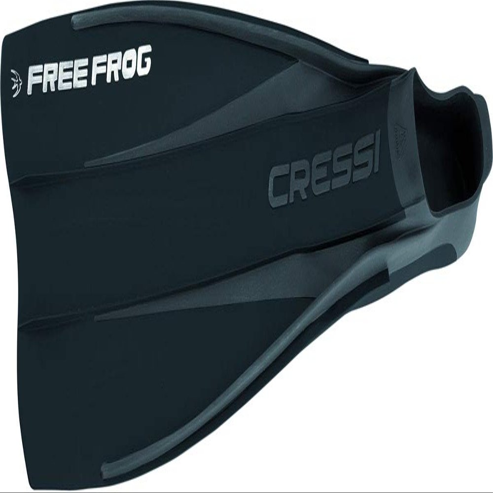 Cressi Free Frog Fins - Black/Red, Size: 39-40