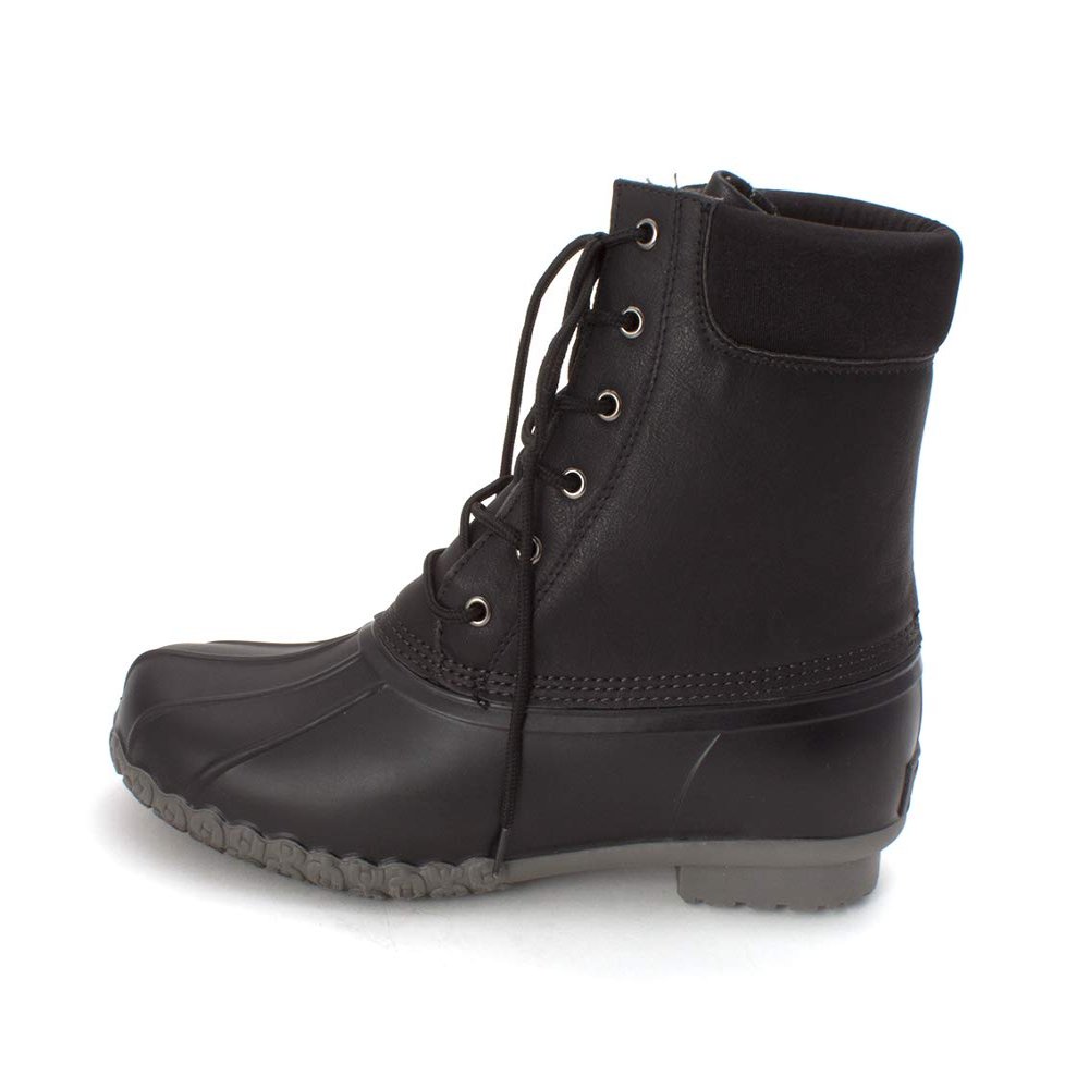 Weatherproof Mens Adam 2 Leather Closed Toe Ankle Cold Weather Black