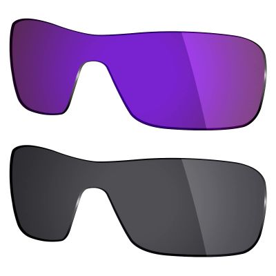 Mryok 2 Pair Polarized Replacement Lenses for Oakley Turbine Rotor Sunglass - Options