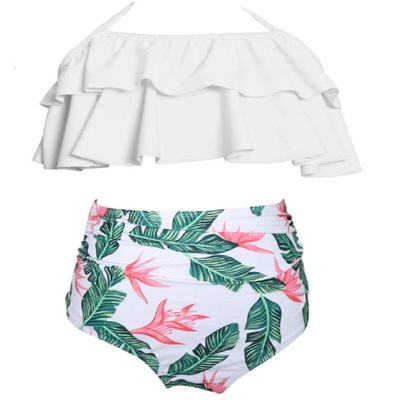 Family Matching Swimwear - Fancy Mother and Daughter Swimwear Family Matching Swimsuit Girls SwimwearBlack 1